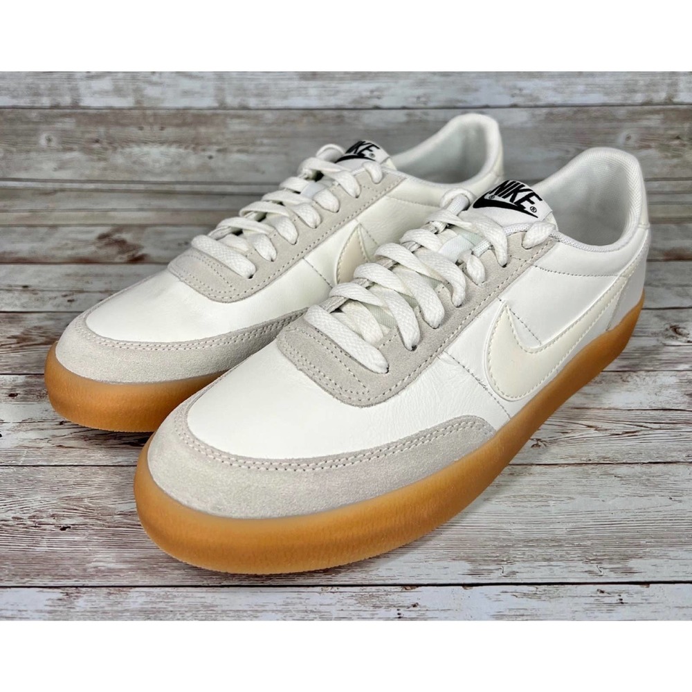 NEW Size 8 Nike Killshot 2 Leather Sail Gum Yellow Black Shoes Sneakers Men’s